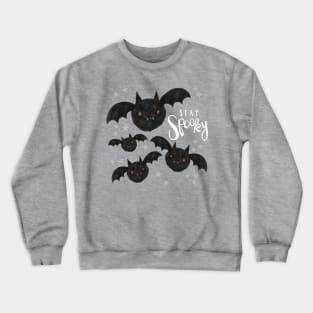 Stay Spooky Bats Crewneck Sweatshirt